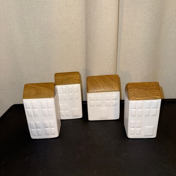 Target Other - Target White ceramic Christmas homes